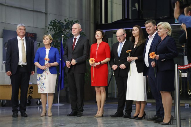 Fotografija slovenskih evropskih poslancev bo čez slabo leto zelo drugačna. Te volitve bodo velik izziv tudi za SD. FOTO: Leon Vidic