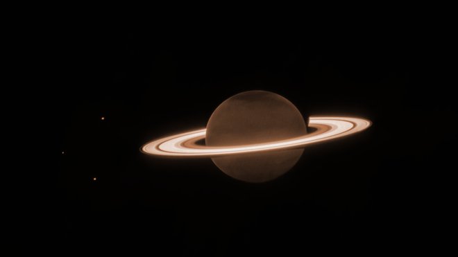 Saturn na posnetku teleskopa James Webb FOTO: Space Telescope Science Institut