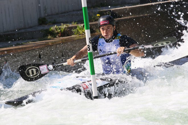 Eva Terčelj je peto mesto ocenila kot uspeh. FOTO: Nina Jelenc/KZS