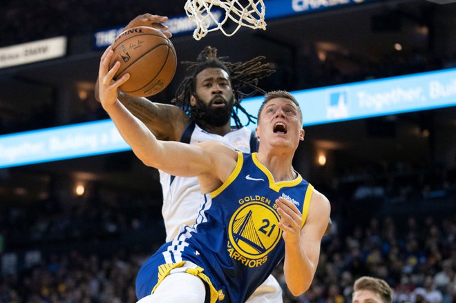 Z moštvom Golden State Warriorsse je v sezoni 2018/19 prebil do finala lige NBA. FOTO: Kyle Terada/Usa Today Sports