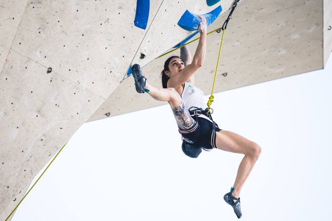 Mia Krampl je bila šesta v kvalifikacijah Chamonixa. FOTO: Grega Valančič