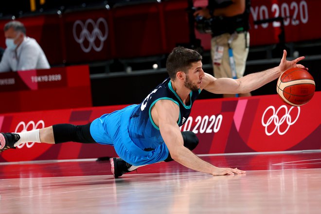 Aleksej Nikolić je igral za Slovenijo tudi na olimpijskih igrah v Tokiu. FOTO: Brian Snyder/Reuters