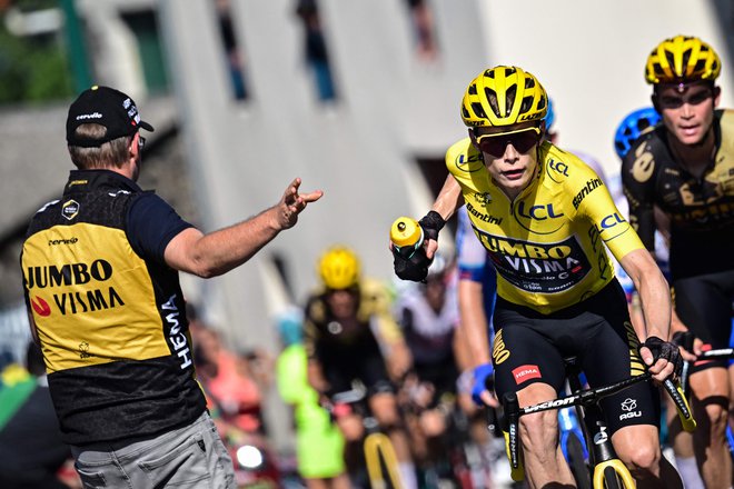 Jonas Vingegaard se veseli naslednjih izzivov na Touru. FOTO: Marco Bertorello/AFP