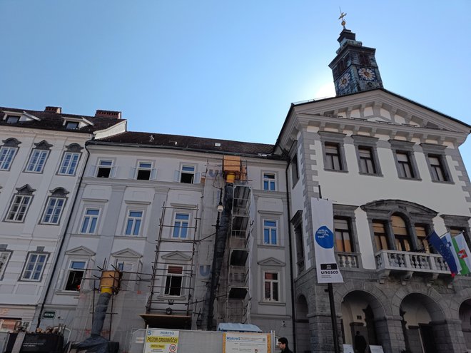 Do lanske selitve v nove prostore na Trdinovi ulici je v hiši domoval Zgodovinski arhiv Ljubljana. FOTO:  ZVKDS