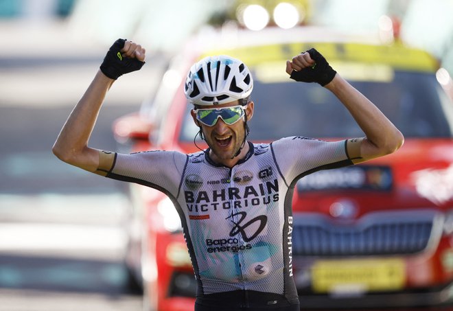 Wout Poels je prvič slavil na Touru. FOTO: Stephane Mahe Reuters