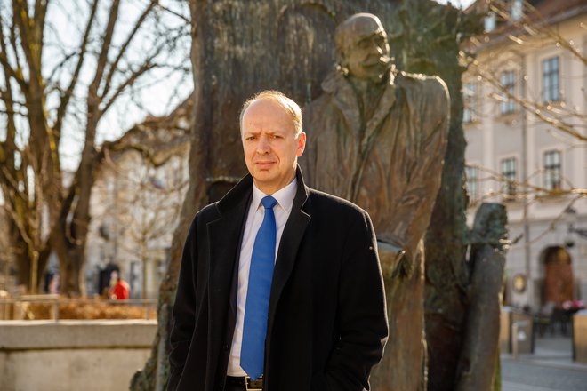 Državni sekretar za nacionalno in mednarodno varnost Andrej Benedejčič. FOTO: Črt Piksi