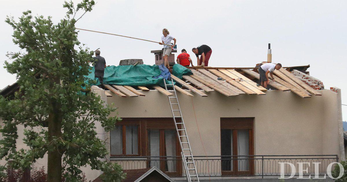 Una massa di temporali è passata in serata sulla Slovenia, nuovi arrivi dall’Italia