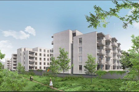 184 novih stanovanj gradijo v Podbrezniku. FOTO: Stanovanjski Sklad