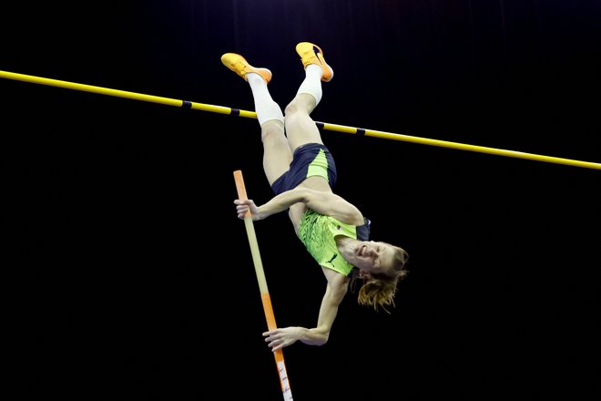 Tina Šutej v akciji. FOTO: Peter Cziborra/Reuters