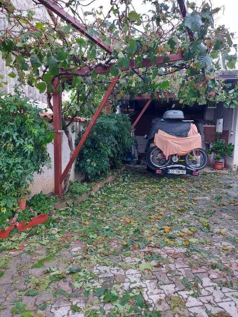 Posledice nočnega neurja na Goriškem. FOTO: Rosana Rijavec/STA