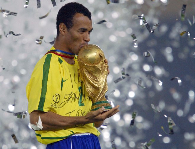 Brazilska nogometna legenda Cafu je kritičen do Carla Ancelottija in je tudi Neymarjev zaščitnik. FOTO: Pedro Ugarte/AFP