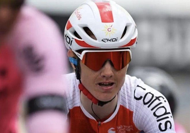 Žal je Špela Kern predčasno zaključila svoj prvi Tour. FOTO: Instagram/Cofidis