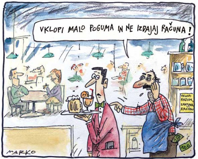 KARIKATURA: Marko Kočevar