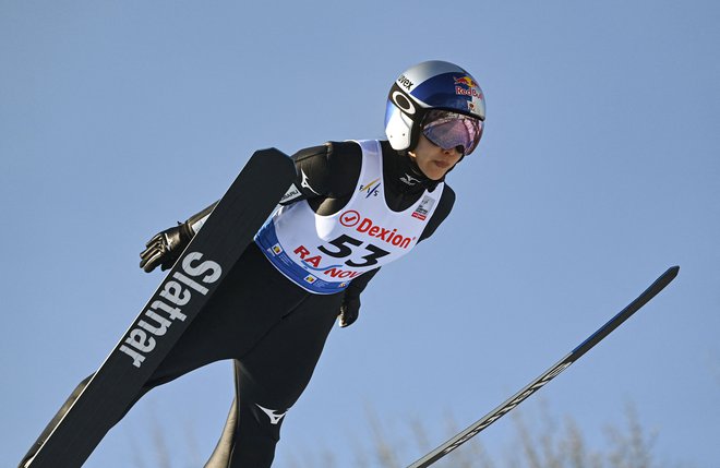 Sara Takanaši je osvojila drugo mesto. FOTO: Daniel Mihailescu/AFP