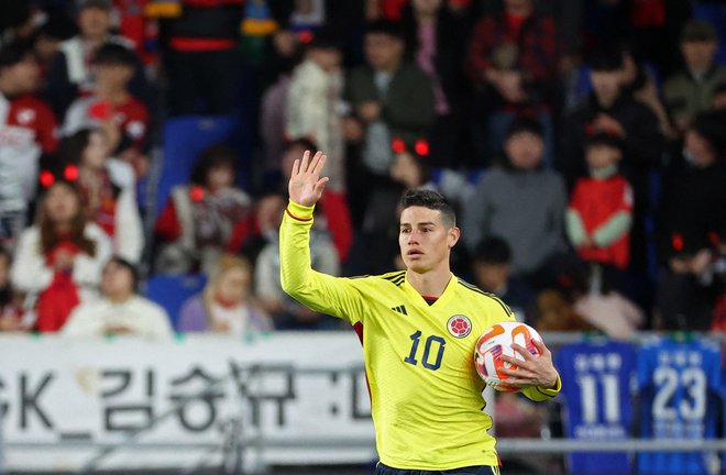 James Rodriguez je v Evropo prišel leta 2010, zdaj pa bo kariero poskušal oživeti v Južni Ameriki. FOTO: Kim Hong-ji/Reuters