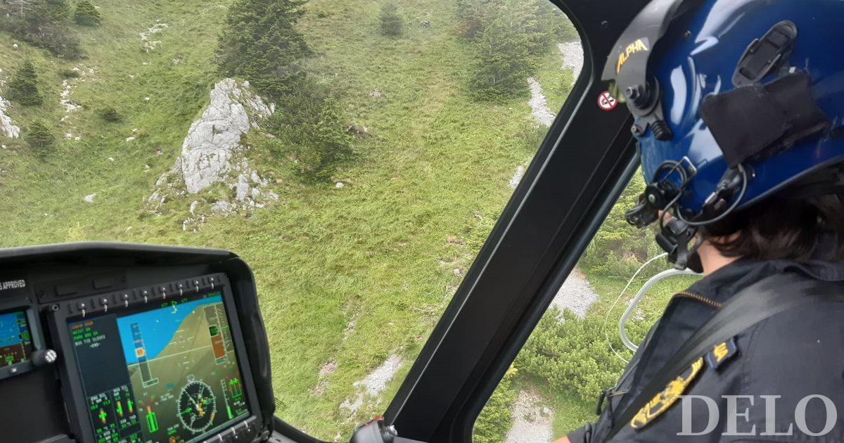 Rettungsaktionen auf Storžič: Wanderer rutscht aus, deutscher Tourist in Panik behindert…