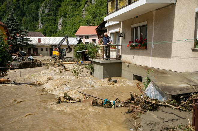 Črna na Koroškem 6. avgusta. FOTO: Voranc Vogel/Delo