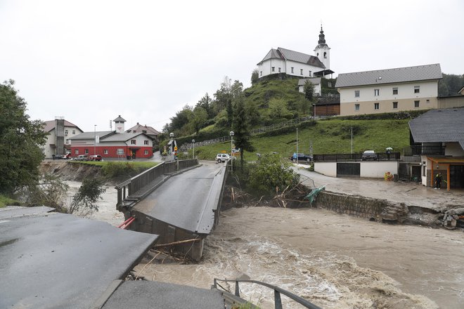 Pri sanaciji bo treba upoštevati nove razmere. FOTO: Leon Vidic/Delo