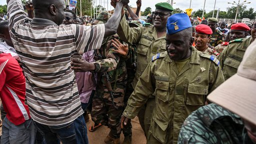 Nigrska hunta je Mohameda Bazouma odstavila 26. julija. FOTO: AFP