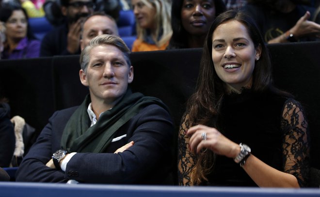 Ana Ivanović je že sedem let srečno poročena z Bastianom Schweinsteigerjem. FOTO: Paul Childs/Reuters