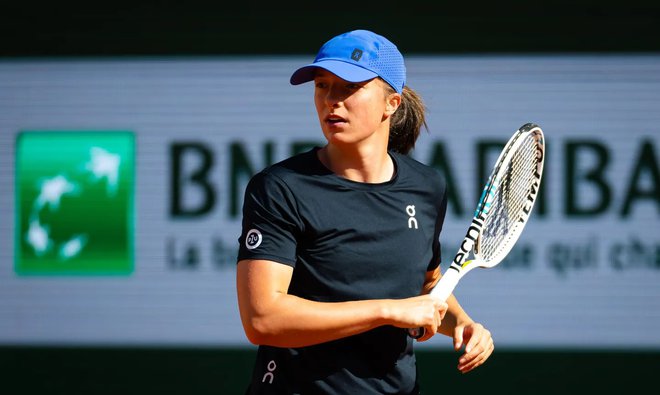 Kot je poudarila Iga Swiatek, se v tem delu sezone počuti bolje kot lani. FOTO: WTA