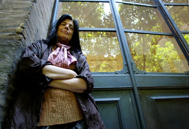 Fotografija Susan Sontag je bila posneta v Rimu junija 2003, leto dni pred njeno smrtjo. FOTO: Alessia Pierdomenico