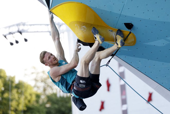 Avstrijec Jakob Schubert je na SP zmagal v kombinaciji in že ima nastop na OI v Parizu. FOTO: Michaela Rehle/Reuters