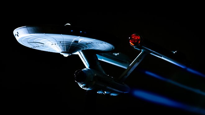 Vesoljska ladja Enterprise je prvič poletela sredi šestdesetih let. FOTO: Shutterstock