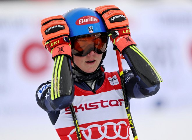 V prejšnji zimi je Mikaela Shiffrin postala najboljša alpska smučarka po številu zmag v svetovnem pokalu. FOTO: Pontus Lundahl/Reuters