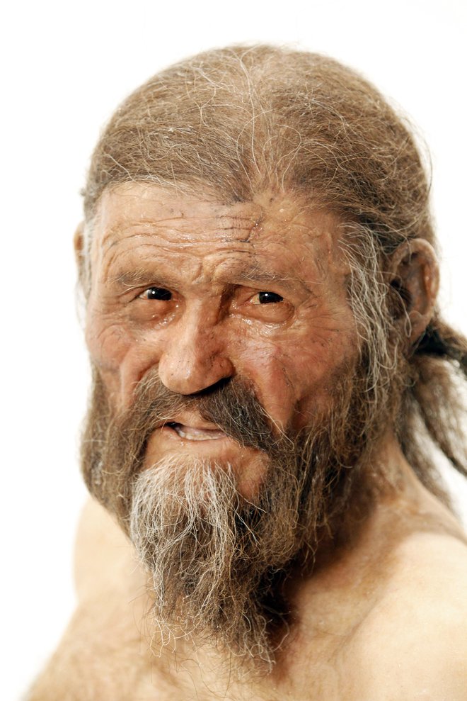 Nove ugotovitve kažejo, da je imel Ötzi najverjetneje plešo. FOTO: AFP