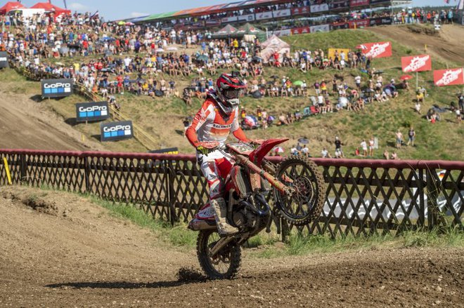 Tim Gajser je danes nastopil šele petič v sezoni. FOTO: MXGP