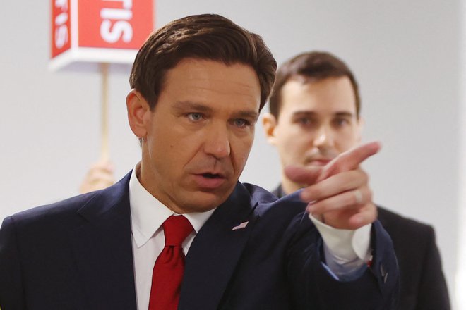 Floridski guverner Ron DeSantis. Foto Alex Wroblewski/Afp