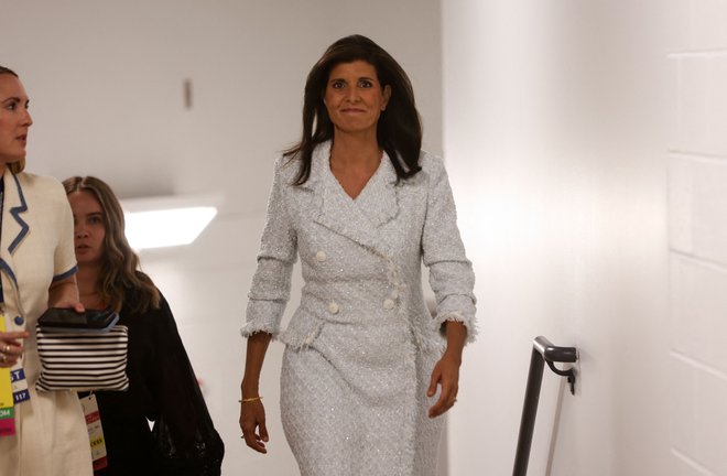 Nekdanja veleposlanica pri OZN Nikki Haley je posvarila pred preostrimi stališči do splava. Foto Alex Wroblewski/Afp