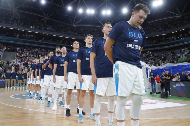 Slovenski košarkarji bodo lovili svojo najboljšo uvrstitev na SP: FOTO: Leon Vidic/Delo