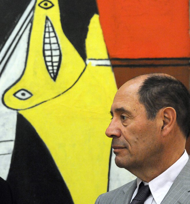 Claude Ruiz-Picasso je umrl v Švici. FOTO: Sebastien Bozon/Afp