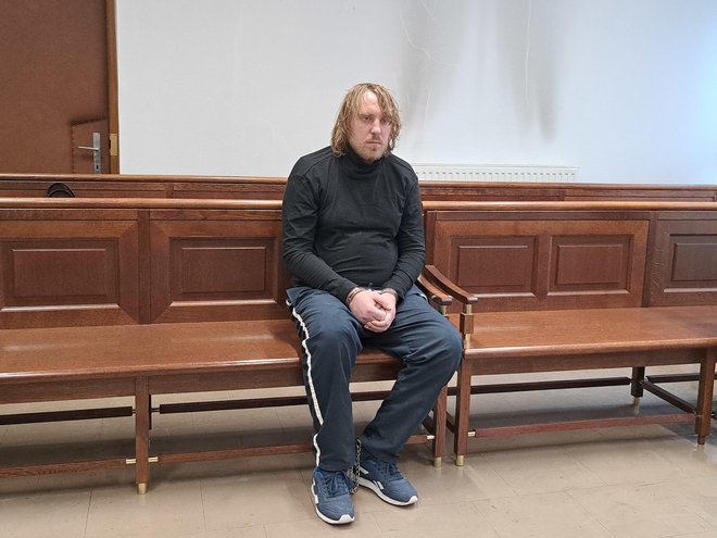 Tožilstvo za Gregorja Ducmana za umor matere predlaga 30 let zapora, za poskus umora očeta 15 let zapora, skupno 30 let zapora. FOTO: Špela Kuralt/Delo
