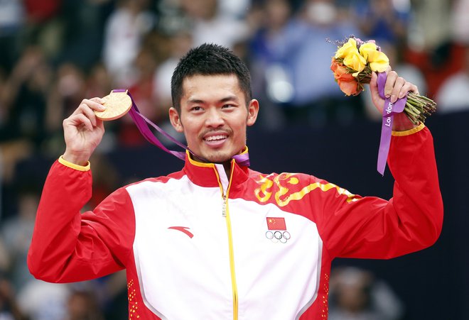 Lin Dan je edini, ki je dvakrat osvojil badmintonsko olimpijsko zlato. FOTO: Bazuki Muhammad/Reuters Connect