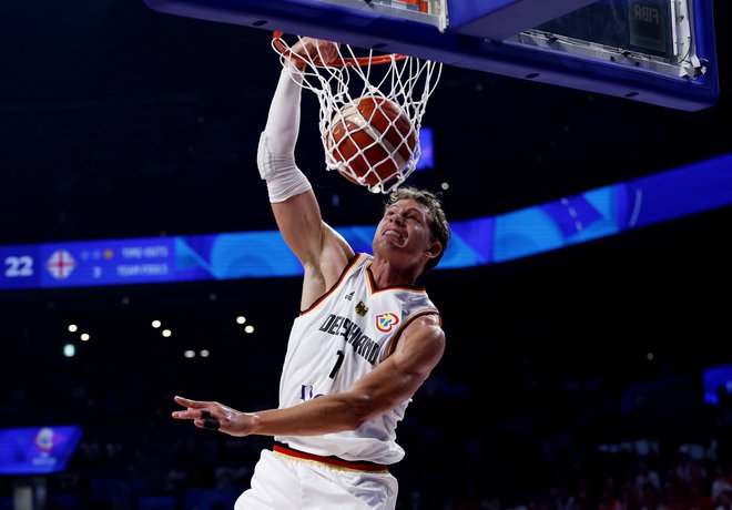 Moritz Wagner je eden od štirih nemških košarkarjev iz lige NBA. FOTO: Issei Kato/Reuters