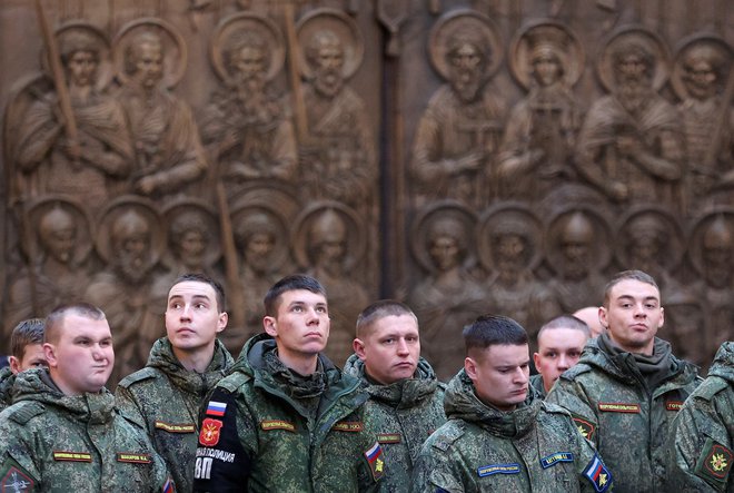 Rusija ni napovedala nove mobilizacije. FOTO: Yulia Morozova/Reuters