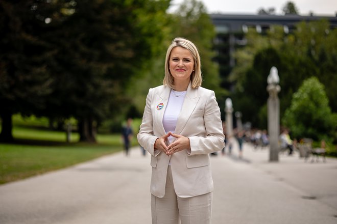 Naložbe v zdravje so gospodarski imperativ, ključna je preventiva. Prav zato so inovacije v zdravstvu zelo pomembne, pravi Eva McLellan. FOTO: Črt Piksi/Delo