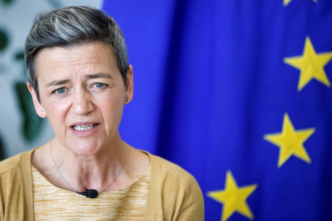 Margrethe Vestager gre na neplačan dopust. FOTO: Johanna Geron/Reuters