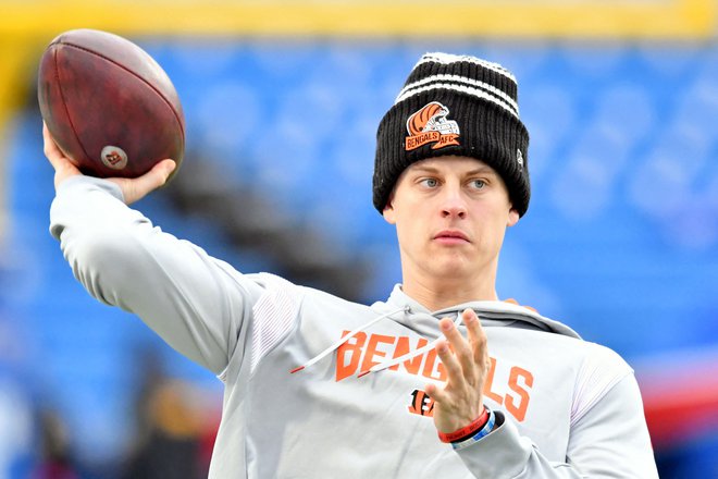 Joe Burrow je postal najbolje plačani igralec ameriškega nogometa. FOTO: Mark Konezny/Usa Today Sports