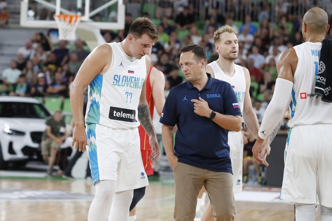 Aleksander Sekulić je ponosen, kar lahko vodi Luko Dončića. FOTO: Leon Vidic