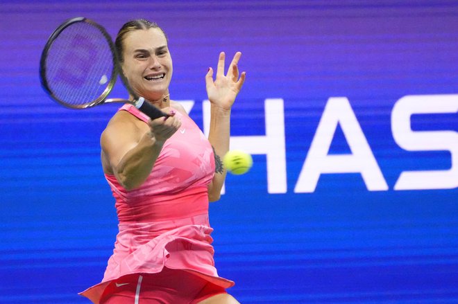 Kljub porazu v finalu OP ZDA je Belorsinja Arina Sabalenka na vrhu teniške lestvice WTA zamenjala Poljakinjo Igo Šwiatek. FOTO: Robert Deutsch/Usa Today Sports Via Reuters Con