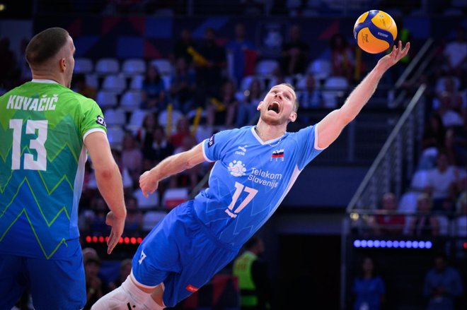 Slovenija gre v boj za bron. Foto CEV