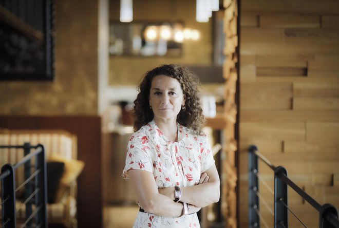 Giovanna Bertazzoni se je v Sloveniji mudila v okviru poslovne investicijske konference. FOTO: Jože Suhadolnik