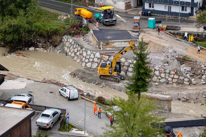 Nujna je sprememba pri vzdrževanju vodotokov.  FOTO: Črt Piksi/Delo