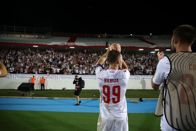 Bosanski nogometni prvak Zrinjski je v konferenčni ligi uprizoril čudež, ki ga na Nizozemskem še zlepa ne bodo pozabili. FOTO: Denis Kapetanovic/PIXSELL 