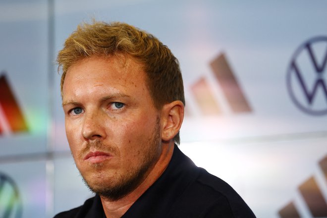 Julian Nagelsmann bo reševal nemško nogometno čast. FOTO: Kai Pfaffenbach/Reuters