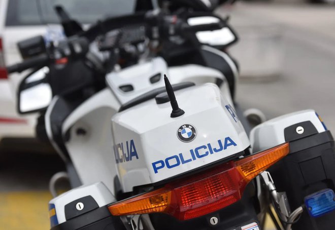 Policijski motor. Fotografija je simbolična. FOTO: Hrvoje Jelavic/Pixsell